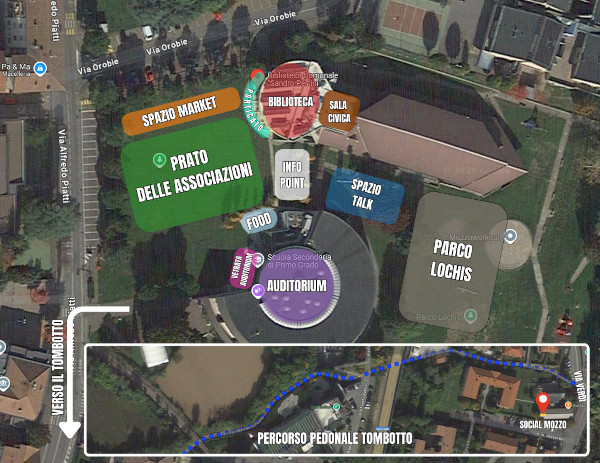 Impronte Festival - mappa