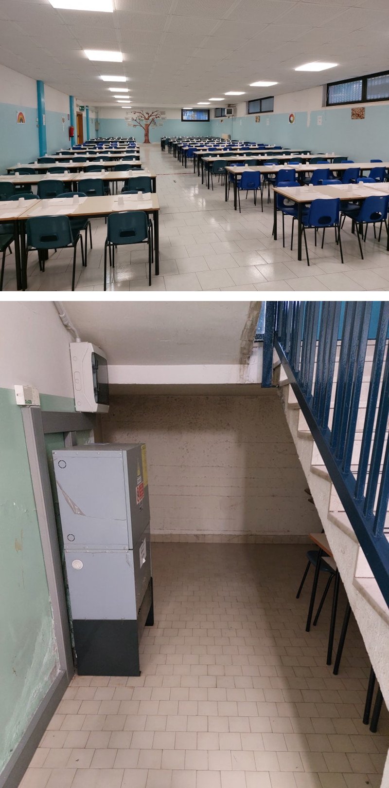 Foto delle "infiltrazioni"